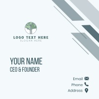 Environment Tree Landscaping Business Card Design