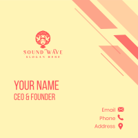 Beautiful Hairdresser Salon Business Card Design