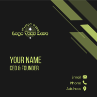 International Multimedia Company Business Card Design