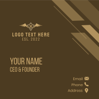 Industrial Mechanic Wrench  Business Card Design
