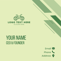 Eco Friendly Bicycle Business Card Design