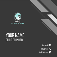 Silly Ghost Gaming Business Card Design