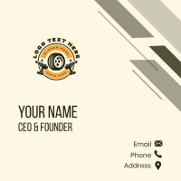 Automotive Mechanic Repair Business Card Design