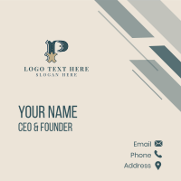 Fashion Designer Traditional Dressmaker Business Card Design