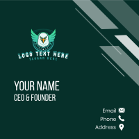 Eagle Wings Protection Business Card Design