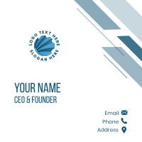 Global Marketing Business Business Card Design