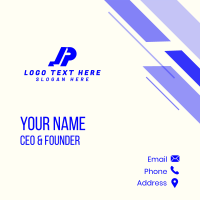 Logistics Package Delivery Business Card Design