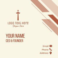 Hipster Mustache Necktie  Business Card Design