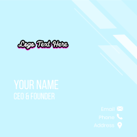 Retro Brand Boutique Business Card Design