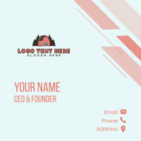 Barn Farmhouse Ranch Business Card Design