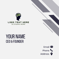 Ai Head Programmer Business Card Design