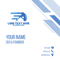 Abstract Controller Business Card Design