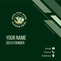 Financial Banking Money Business Card Design