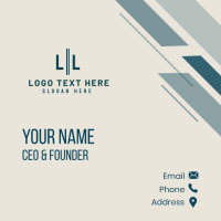 Business Corporation Agency Business Card Design