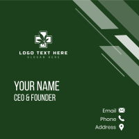 Medical Marijuana Cannabis Business Card Design