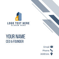 House Building Property  Business Card Design