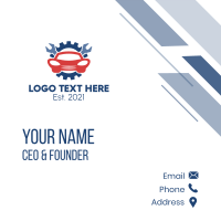 Garage Automotive Repair Business Card Design