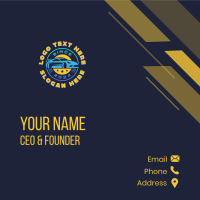 Motorsport Automobile Vehicle Business Card Design