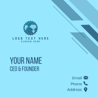 Corporate Globe Company Business Card Design