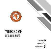 Tornado Twister Storm Business Card Design