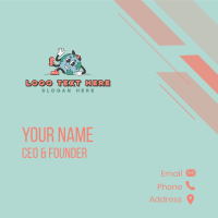 Eco Planet Earth Business Card Design