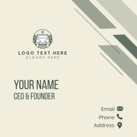 Outdoor Travel Van Business Card Design