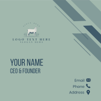 Animal Farm Sheep Business Card Design