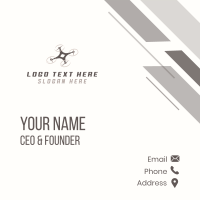 Drone Pilot Technology  Business Card Design