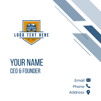 Car Automotive Garage Business Card Design