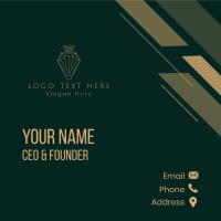 Artisan Perfume Bottle  Business Card Design