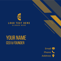 Abstract Business Startup Business Card Design