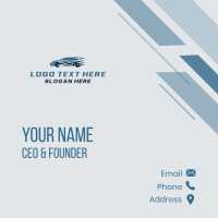 Fast Car Automotive Business Card Design