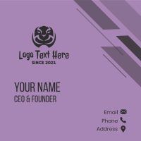 Dark Monster Business Card Design