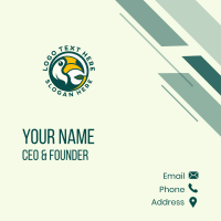Wild Toucan Bird Business Card Design