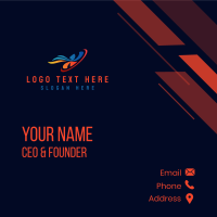 Propeller Turbine Fan Business Card Design