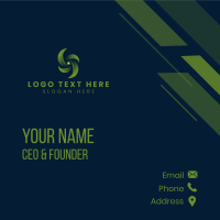 Digital Technology Propeller Business Card Design