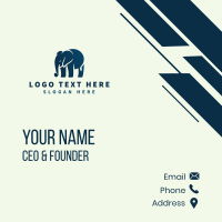 Elephant Animal Wildlife Business Card | BrandCrowd Business Card Maker