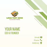 Tractor Farming Agriculture Business Card Design