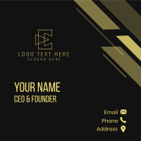 Express Arrow Package Logistics Business Card Design