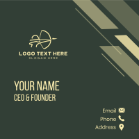 Archer Sport Archery Business Card Design