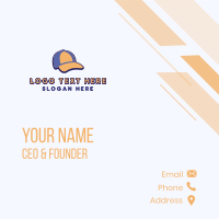 Fashion Cap Clothing Business Card Design