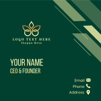 Wellness Yoga Butterfly  Business Card Design