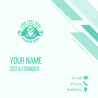 Creative Agency Monkey Business Card Design