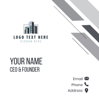 Building Architecture Property Business Card Design