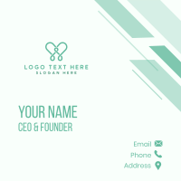 Heart Tooth Dentistry Business Card Design