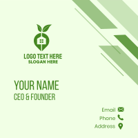 Location Seed House Business Card Design