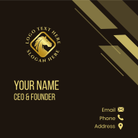 Premium Horse Racing Business Card Design