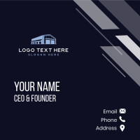 Warehouse Storage Facility Business Card Design