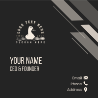 Mallard Duck Animal Business Card Design