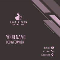 Cat Pet Animal  Business Card Design